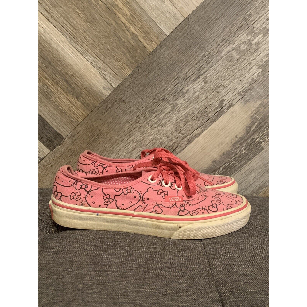 VANS x Hello Kitty Women's Sneakers Pink / White  Mens Size 4.5 Womens Size 6